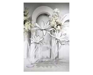 C46 Dahlia flower luxury giant flower dahlia flower artificial big leave giant floral decoration wedding living room ornament