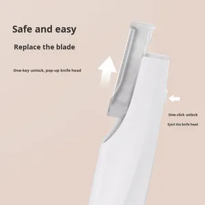 Outil de dermaplaning électrique <span class=keywords><strong>Derma</strong></span> <span class=keywords><strong>Pro</strong></span> Sonic à 3 vitesses pour l'exfoliation du visage - Product Image 4