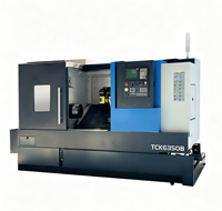 Tour CNC Tck6350b avec mandrin creux de 10 pouces, spécification 260, adaptabilité rapide pour les fixations à changement rapide