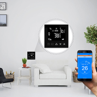 Régulateur de température LCD de chauffage par le sol programmable hebdomadaire Hysen pour tapis de câble chauffant au sol/Film/feuille/mur IR