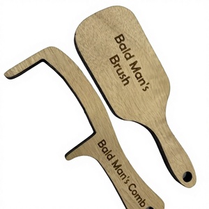 <span class=keywords><strong>Peigne</strong></span> en bois pour homme <span class=keywords><strong>chauve</strong></span> - Cadeau amusant pour hommes chauves - Product Image 1