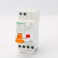 Interruptor de Protección Contra Fugas Todo en Uno EA9C45 1P+N C16A RCBO Original, 30mA Tipo A, para Gabinete de Distribución Doméstica