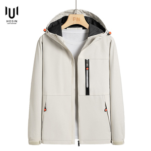 DS2188 2025 Abrigos de escalada de montaña Chaqueta de espuma Chaqueta de lluvia de burbujas para hombre Impermeable Erkek Mont Logotipo personalizado - Product Image 3