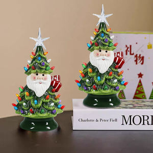 Adorno de resina de luz de Color de anciano de árbol de Navidad 2025 para decoración navideña - Product Image 2