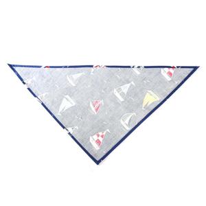 Pañuelo impreso personalizado para mascotas, pañuelo triangular de tela de algodón para perros - Product Image 3