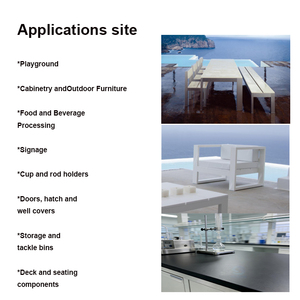 맞춤형 블랙 오렌지 패턴 질감 해양 등급 스타보드 UV 안정화 씨보드 <span class=keywords><strong>HDPE</strong></span> 보드 시트 패널 - Product Image 4