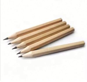 Crayons de golf hexagonaux promotionnels en vrac de 3,5 pouces avec logo personnalisé, ensemble de crayons HB en graphite pour enfants, pour le bureau et l'hôtel - Product Image 4