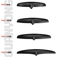 Aile avant en fibre de carbone pour hydrofoil, modèle 2026, personnalisable OEM/ODM, 1713 cm² AR 7.72, PNG 1150, pour vente en gros