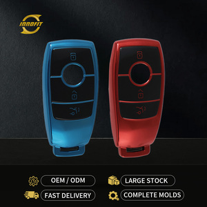 Innofit MEB1 Funda de TPU para <span class=keywords><strong>llave</strong></span> de coche nuevo diseño, para <span class=keywords><strong>Mercedes</strong></span>-Benz <span class=keywords><strong>C</strong></span> E E300 200 C260 S GLC 300L A200 <span class=keywords><strong>precio</strong></span> bajo - Product Image 1