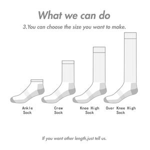 Custom Logo <b>Socks</b> Unisex Half Full Terry <b>Socks</b> – Custom Design Cozy Crew Anti-Slip Sport Terry <b>Socks</b> for Men Women - Product Image 5
