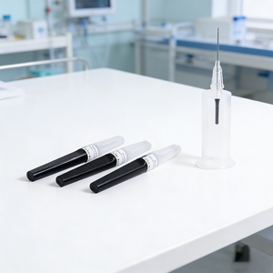 Aguja de Extracción de Sangre Tipo Pluma Venosa para Prevenir Puñaladas en Enfermeras - Product Image 3