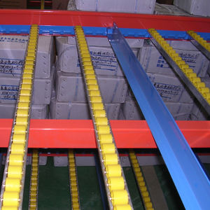 Sistema de estantería de rodillos, estantería de ruedas de almacenamiento, estantería de flujo de cartón - Product Image 6