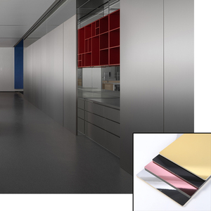 Painel de parede impermeável do PVC para a decoração Home 3D Mármore Brilhante Carbon Crystal Board Fibra De Carvão De Bambu WPC para Apartamento - Product Image 1