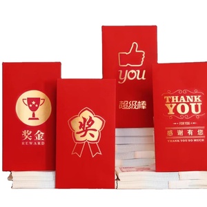 Sobres de Dinero Personalizados de Lujo con Diseño Tradicional Chino para el Año Nuevo Chino, Sobres Rojos para Bonos de Fin de Año - Product Image 2