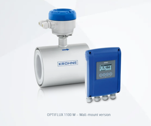 เครื่องวัดการไหลแบบดิจิตอลอิเล็กโทรแมกเนติก Krohne-OPTIFLUX 1100 ของแท้ใหม่ 100% วัสดุ 316L SST ช่วงการวัด 50-5000  คุณภาพดีที่สุด สำหรับน้ำและน้ำมัน - Product Image 1