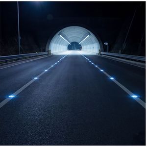 Dissuasore Stradale Solare Riflettente <span class=keywords><strong>a</strong></span> Doppia Faccia in Alluminio Pressofuso Durevole IP68 per Autostrade - Product Image 3