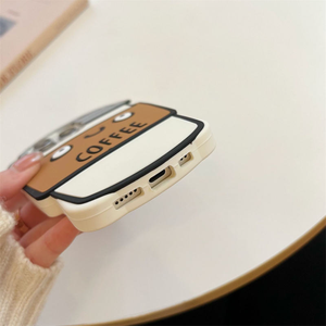 <span class=keywords><strong>Funda</strong></span> de teléfono con taza de café 3D de dibujos animados divertidos para <span class=keywords><strong>iPhone</strong></span> 15 <span class=keywords><strong>Pro</strong></span> <span class=keywords><strong>Max</strong></span> 14Pro 13 12 <span class=keywords><strong>11</strong></span> 3D <span class=keywords><strong>Funda</strong></span> de silicona suave - Product Image 6