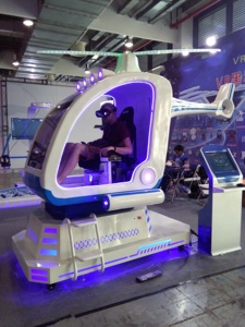 Trung tâm mua sắm công viên giải trí VR vũ trang Máy bay trực thăng chiến đấu cung cấp bán hàng trực tiếp của chuyến bay chiến đấu - Product Image 6