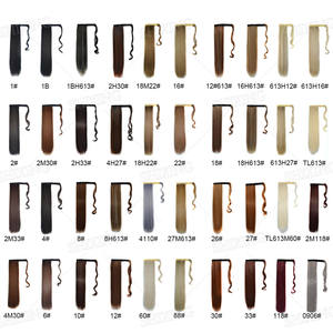 Extensions <span class=keywords><strong>de</strong></span> <span class=keywords><strong>queue</strong></span> <span class=keywords><strong>de</strong></span> <span class=keywords><strong>cheval</strong></span> synthétiques à clipser, effet naturel, 22 pouces, vente en gros - Product Image 5