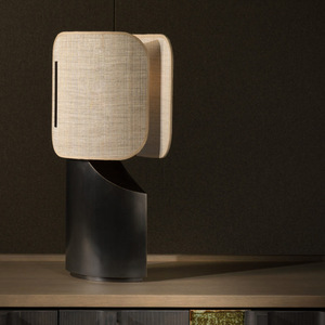 Đèn bàn kim loại nghệ thuật phong cách Bắc Âu cao cấp, sáng tạo, hiện đại, đèn ngủ cạnh giường, đèn bàn phòng khách, phòng ngủ, khách sạn - Product Image 3