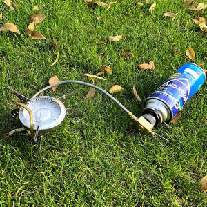 Adaptateur de bouteille de gaz Koman pour réchauds de camping, en laiton, portable, 5x5x3cm, adaptateur Z11, utilisation en extérieur - Product Image 5