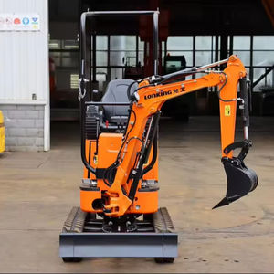 Nueva LONKING CDM6010 1TON Super Mini Excavadora Excavadoras sobre orugas 0.022m3 Cubo Paisajismo Máquina zanjadora - Product Image 3