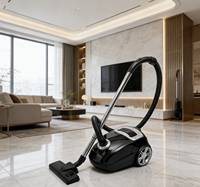 Aspirateur balai cyclonique haute puissance avec enrouleur de cordon automatique, aspirateur sec pour la maison, la voiture et les hôtels