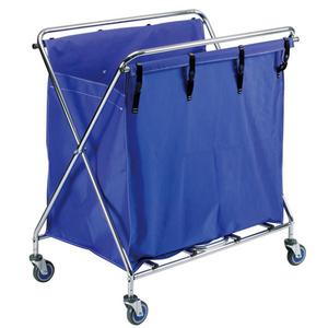 Carrello Ospedaliero 378 L in Acciaio Inossidabile Nero per Uso Medico - Product Image 1
