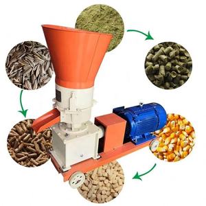 Small Poultry Feed Machines Factory Corn <b>Grinder</b> Feed Processing Machines 50-100kg/hpellet Molding Machine - Product Image 3