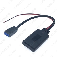 Module récepteur sans fil 10 broches pour autoradio, adaptateur AUX pour BMW E46 Série 3, câble AUX pour autoradio stéréo CD