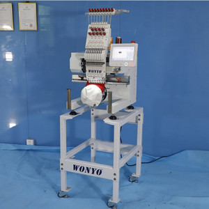 Household Single Head Small Computerized Embroidery Machine for Caps <strong>and</strong> <strong>Shirts</strong> - Product Image 1