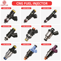 Inyector de Combustible DEFUS de Alto Rendimiento, Piezas de Motor Automotriz Compatibles con Renault Clio 3 Laguna 2 3 Megane 1995-2004 OEM H132259