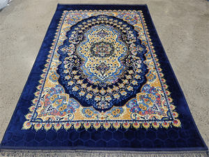 2025 piccolo MOQ Raschel personalizzato con Design diverso tappeto da preghiera con motivo a tacchino nuvoloso - Product Image 5