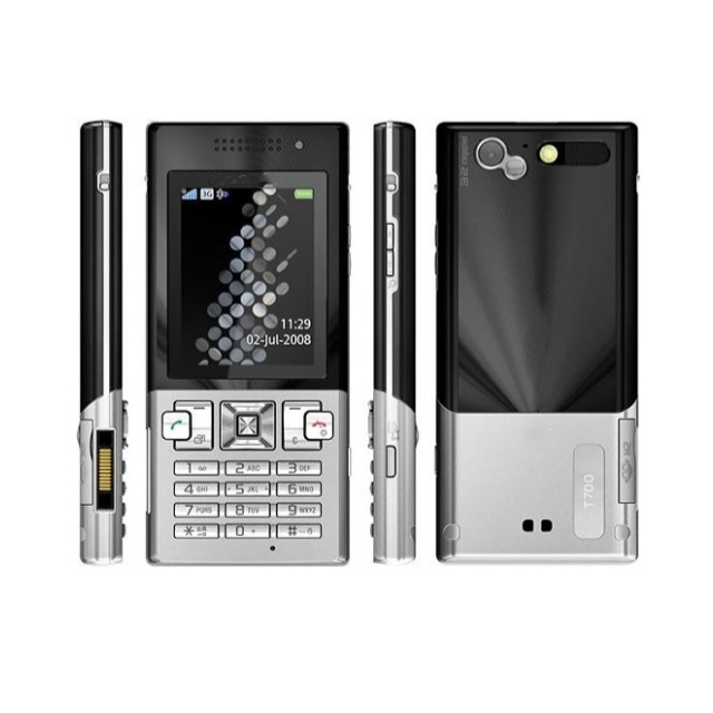 For Sonyericsson T700 Original Unlocked Wholesales Super Cheap Classic Bar Mobile Cell Phone