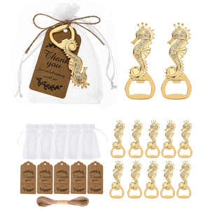 Ouvre-bouteille Seahorse en alliage de zinc, ouvre-bouteille pour bière, cadeau pour mariage, fête d'anniversaire - Product Image 4