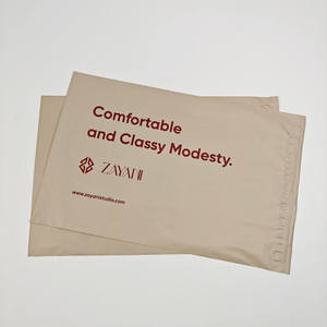 Sacs d'expédition en polyéthylène biodégradable LDPE personnalisés, auto-adhésifs, à forte adhérence, pour vêtements, vente en gros du fabricant - Product Image 1