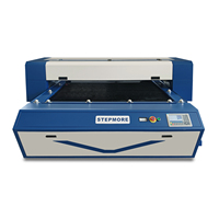 Machine de découpe et de gravure laser CO2 automatique pour bois et caoutchouc, CNC 2 axes, refroidissement par eau, prise en charge des fichiers AI, zone de travail 1300x2500mm