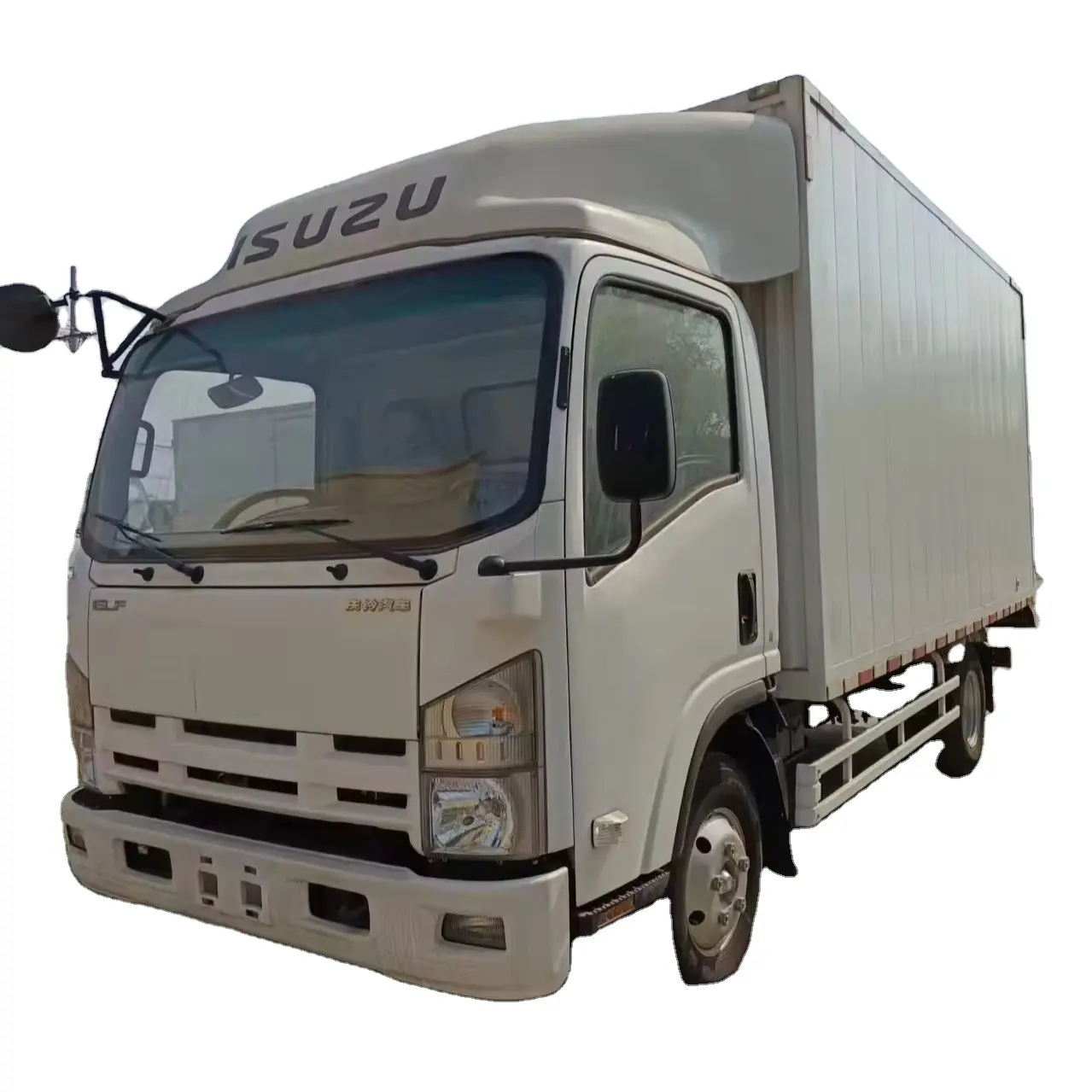 Novo caminhão van Isuzu kv100 van caminhão 4K motor captador van de linha única caminhão leve