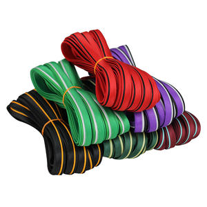 Cheongsam en tissu de bande d'emballage de <span class=keywords><strong>bonne</strong></span> qualité avec ruban de tuyauterie Vêtements le long de la bouche d'accessoires décorés à la main Col tricolore sans fer - Product Image 5