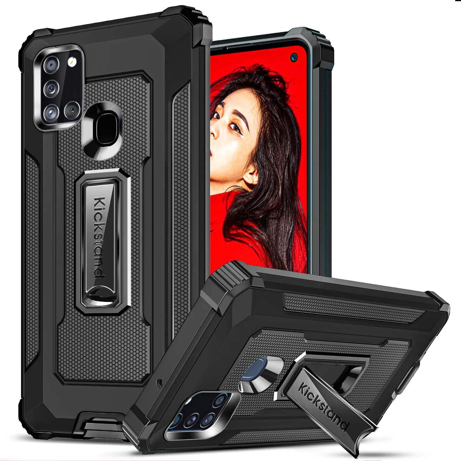 Leyi 2021 nouveau Design arrivées avec anneau plus récent paquet chaleur coque de téléphone velours pour LG STYLO7 5G K22 K53 Redmi Note 8 couverture arrière