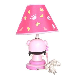 Lámpara LED de Resina de Estilo Nuevo, Estatua de Niña <span class=keywords><strong>Dulce</strong></span> Roja, Lámparas de Mesa de Noche para Niños, Regalo para Habitación - Product Image 2