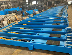 Heavy Duty 4T/5T/6T Double colonne portique deux poteaux Auto palan 2 poteaux voiture ascenseur clair plancher hydraulique véhicule ascenseur - Product Image 2