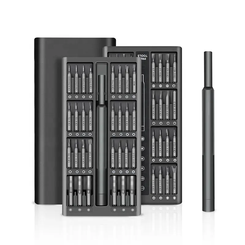 63 in 1 Elektro magnetischer Mini-Präzisions schrauben dreher Handwerkzeug-Kit Her ramie ntas Telefon PC Reparatur werkzeuge 63 in 1 Schrauben drehers atz