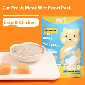 Masty - Comida Húmeda para Gatos al por Mayor, 60 g/bolsa, Sin Pelo, Alta en Proteínas, Atún, Ecológica, para Razas Pequeñas, Vitaminas, Minerales, Nutrición, Golosinas - Product Image 6