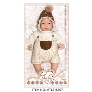 Nuevo Modelo de Muñeca de Silicona para Bebés <span class=keywords><strong>que</strong></span> Bebe Leche, Llora y Ríe, Muñeca Funcional de 20 Pulgadas para Niños, Certificada por la EN71 - Product Image 4