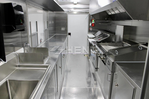 Remolque de Comida para BBQ de 5m de Fábrica con Porche, Camión de Comida Totalmente Equipado, Contenedor Restaurante, Carnicería Móvil, Quiosco de Comida Callejera - Product Image 5
