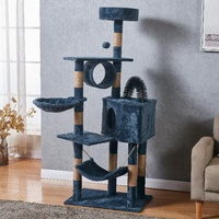Grands meubles d'escalade pour chats à gratter, maison de luxe, jouet pour chaton, arbres en Sisal