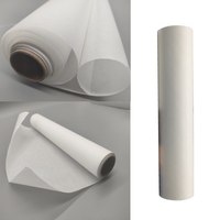 Vente en gros en usine Papier sulfurisé enduit d'huile de silicone 30cm * 10m Rouleau jumbo Parchemin personnalisé Papier sulfurisé pour aliments BBQ Papier pour four