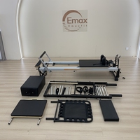 Équipement de studio : Machine de Pilates durable, demi-trapeze multifonctionnelle en alliage d'aluminium, tour de Pilates Reformer