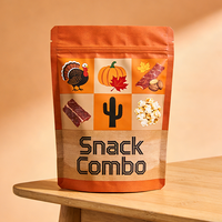 Sacs d'emballage alimentaire personnalisés en PET avec fermeture éclair pour fruits secs, bonbons, lait et aliments en conserve - Anti-humidité